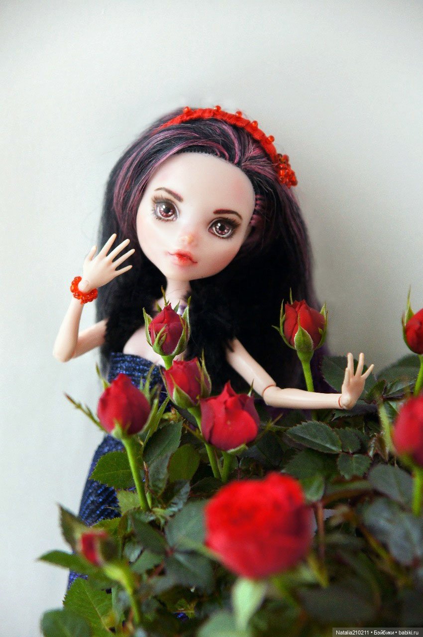 Как я себе на ДР в подарок куклу расписала (фото 2)