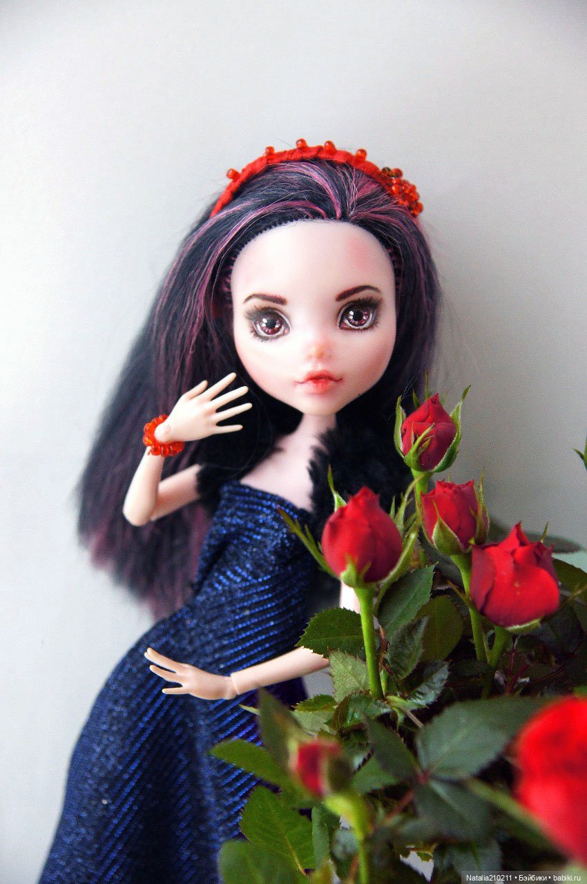 Как я себе на ДР в подарок куклу расписала