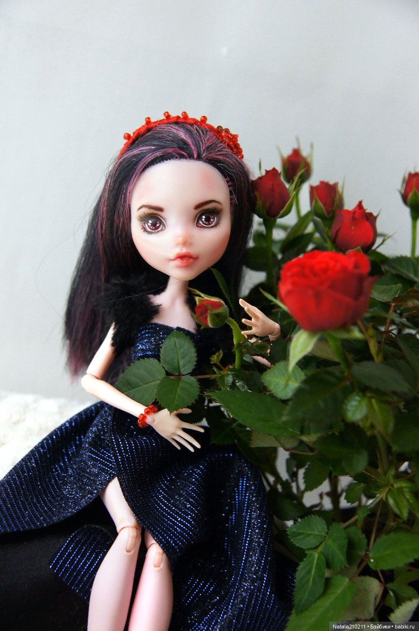 Как я себе на ДР в подарок куклу расписала (фото 3)