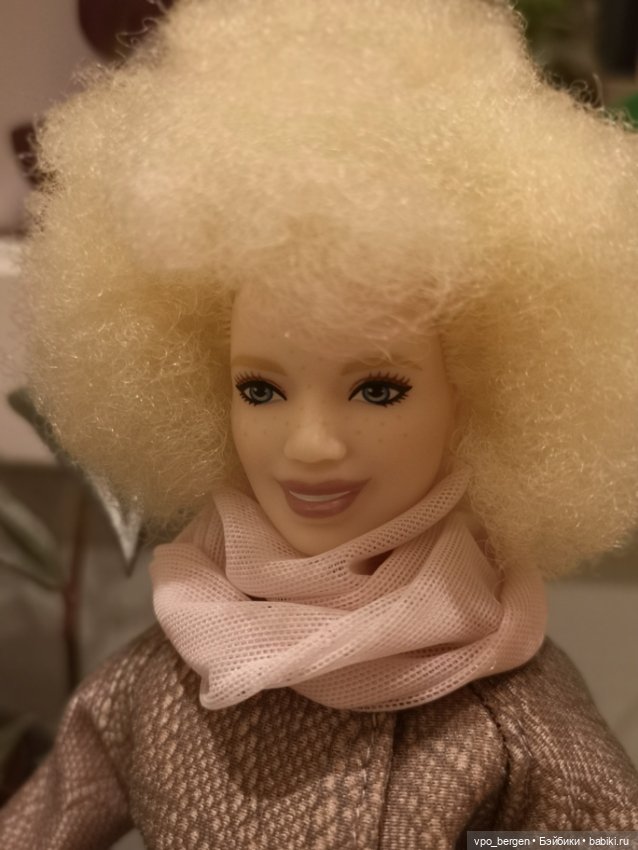 Экзотичная альбиноска, Barbie fashionista 91 (фото 3)