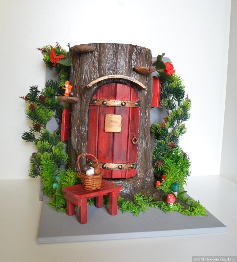 Летний пень — Кукольные домики своими руками: фото