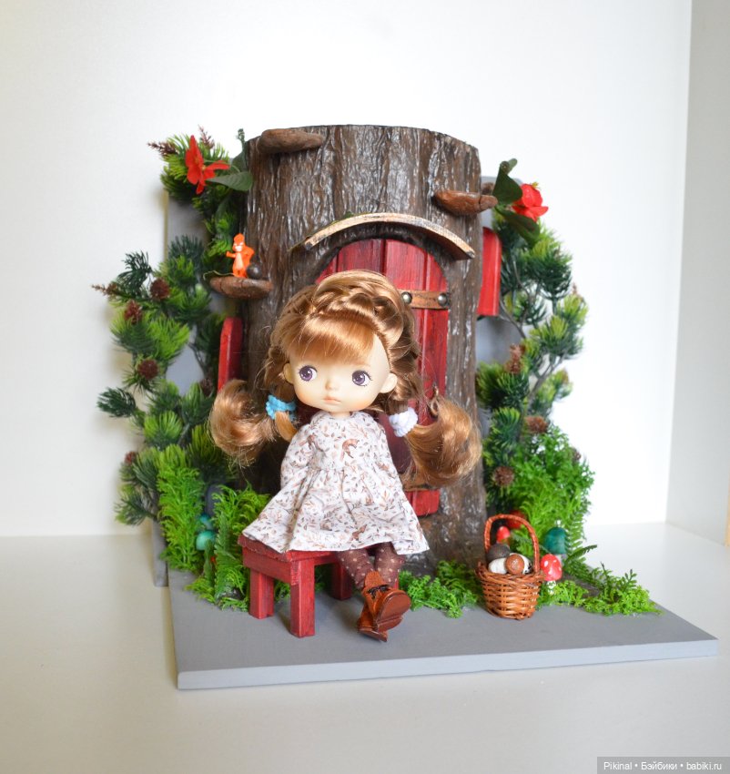 Летний пень — Кукольные домики своими руками: фото