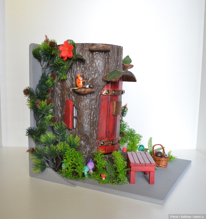 Летний пень — Кукольные домики своими руками: фото (фото 2)