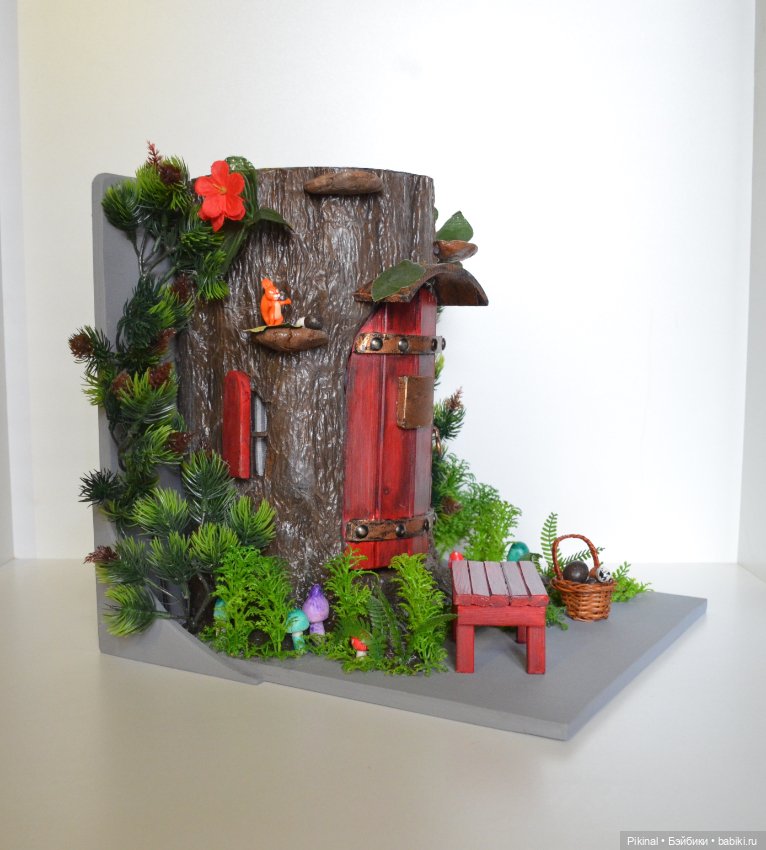 Летний пень — Кукольные домики своими руками: фото