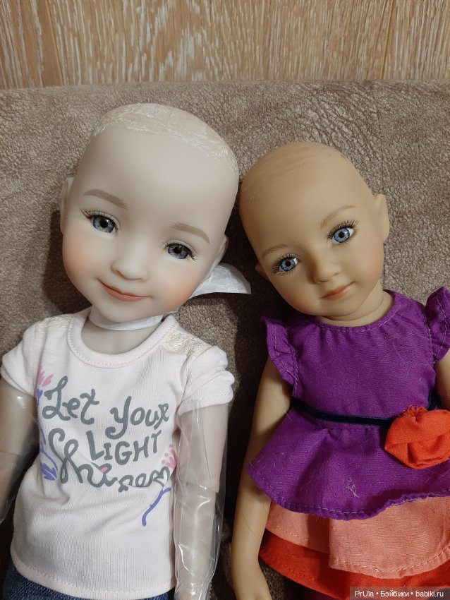 Как снимаю парики с кукол Я (фото 8)