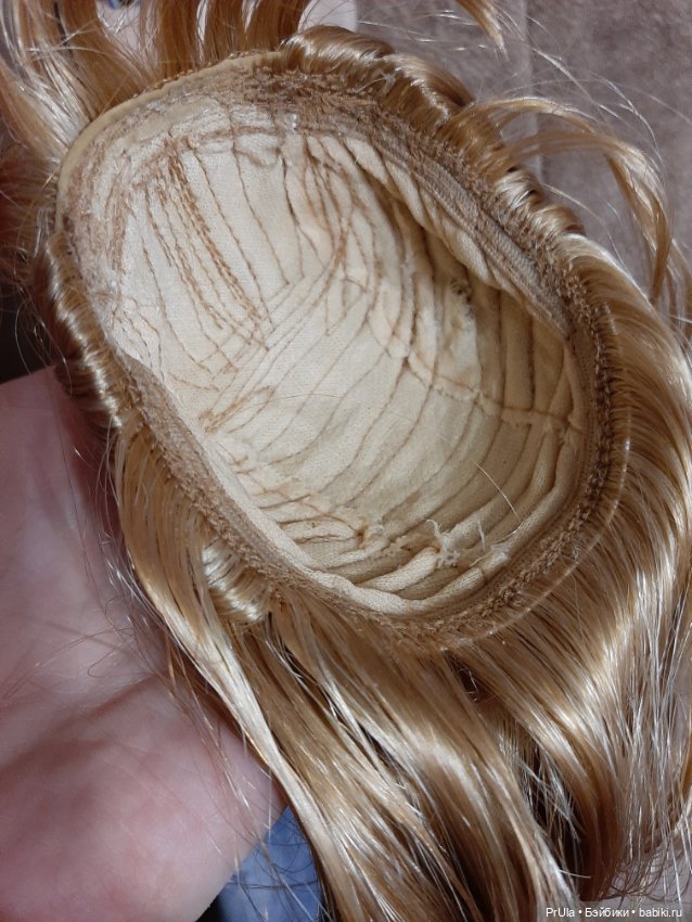 Как снимаю парики с кукол Я (фото 7)