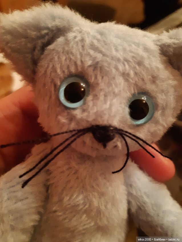 Голубой, голубой — Авторские мишки Тедди и друзья: фото (фото 2)