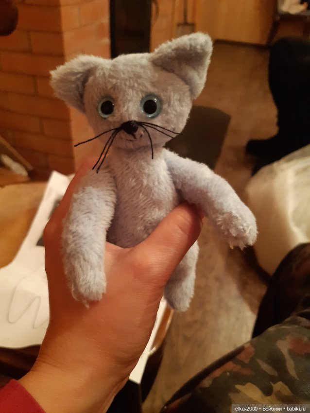 Голубой, голубой — Авторские мишки Тедди и друзья: фото (фото 6)