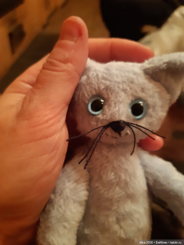 Голубой, голубой — Авторские мишки Тедди и друзья: фото (фото 3)