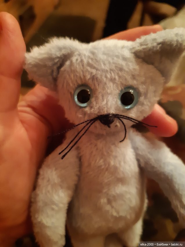 Голубой, голубой — Авторские мишки Тедди и друзья: фото