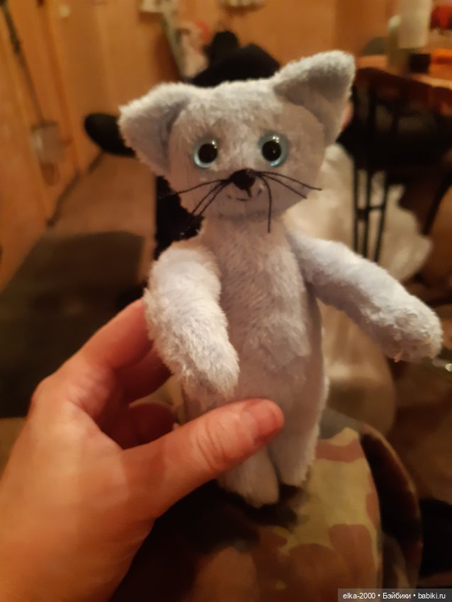 Голубой, голубой — Авторские мишки Тедди и друзья: фото (фото 5)