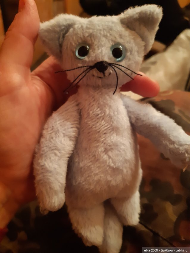 Голубой, голубой — Авторские мишки Тедди и друзья: фото (фото 4)