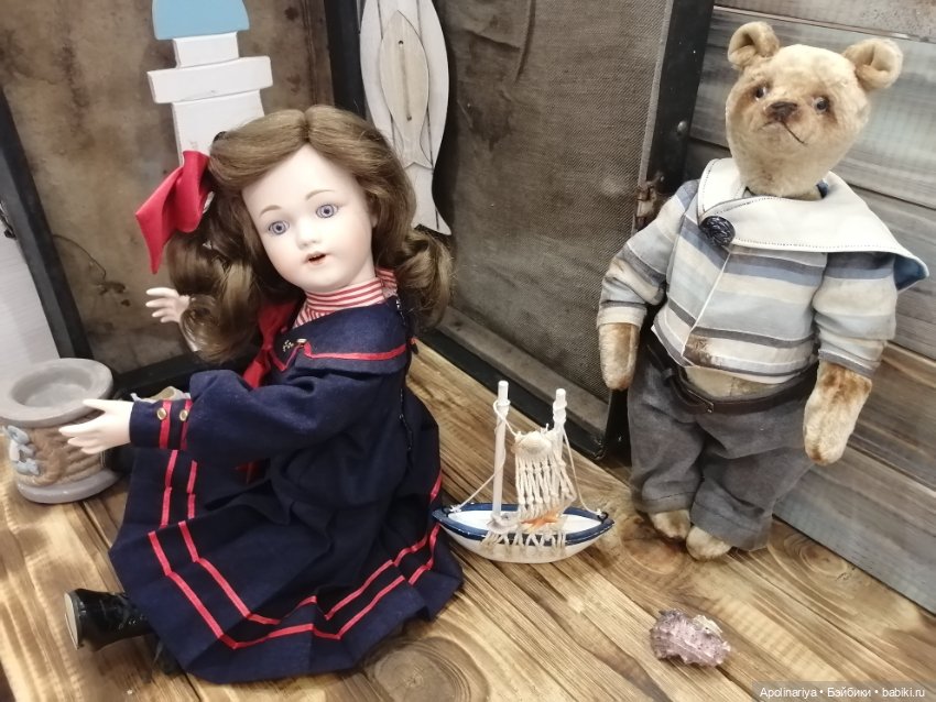 Jerome sailor — Авторские мишки Тедди и друзья: фото