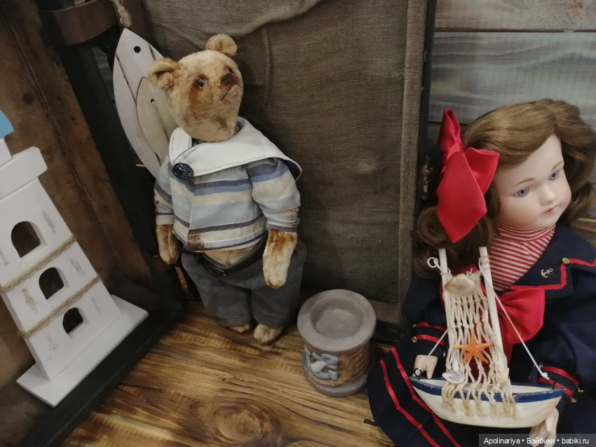 Jerome sailor — Авторские мишки Тедди и друзья: фото (фото 3)