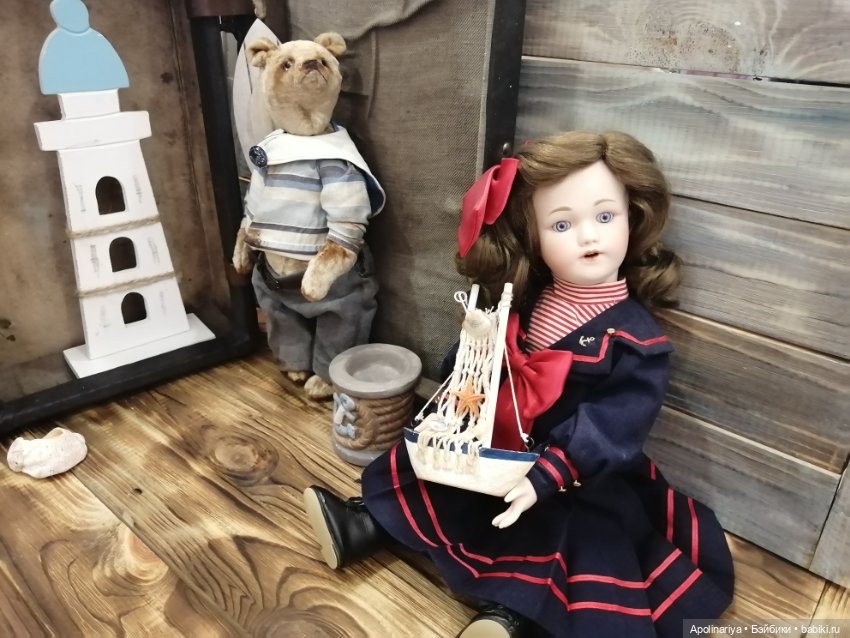 Jerome sailor — Авторские мишки Тедди и друзья: фото