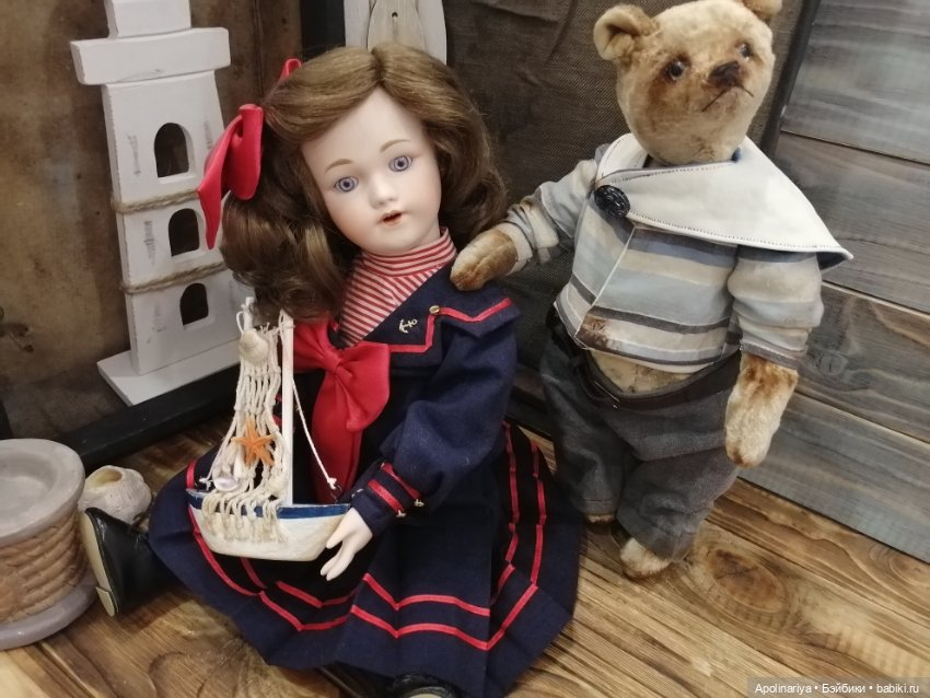 Jerome sailor — Авторские мишки Тедди и друзья: фото