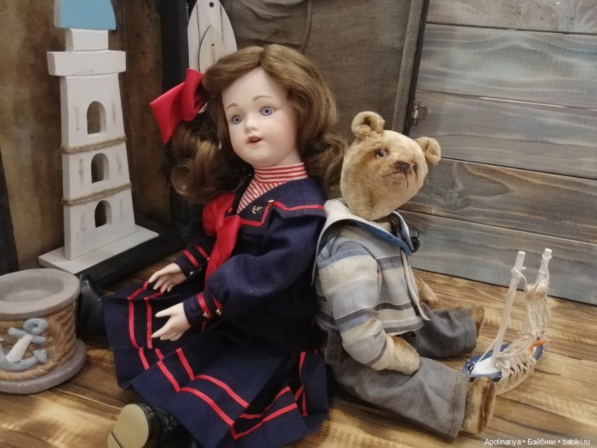 Jerome sailor — Авторские мишки Тедди и друзья: фото