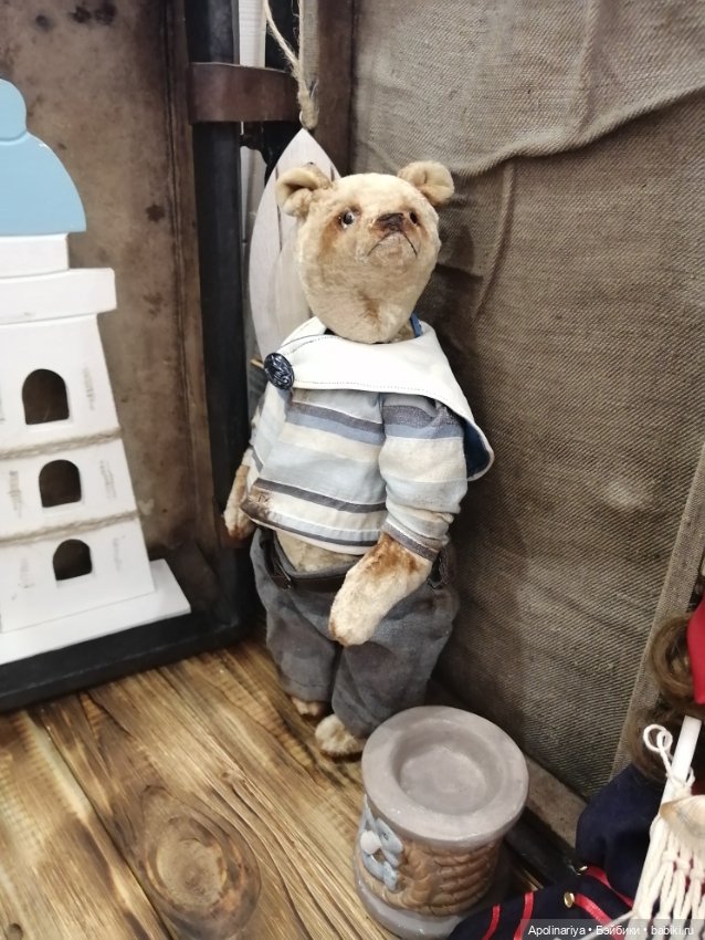 Jerome sailor — Авторские мишки Тедди и друзья: фото (фото 2)