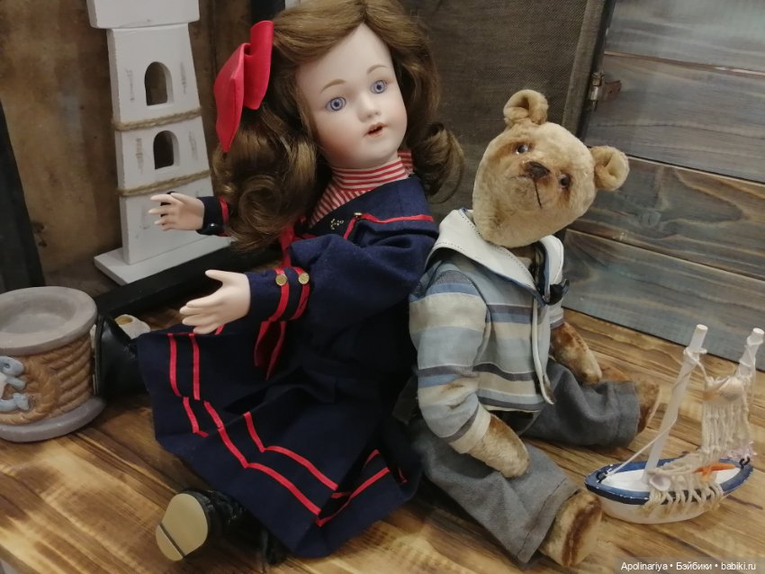 Jerome sailor — Авторские мишки Тедди и друзья: фото