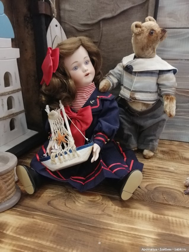 Jerome sailor — Авторские мишки Тедди и друзья: фото (фото 10)