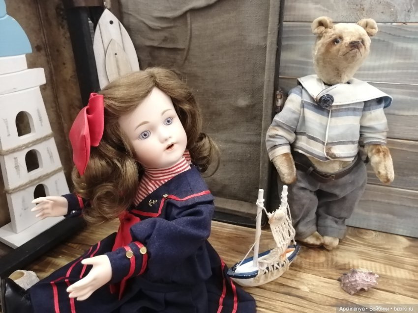 Jerome sailor — Авторские мишки Тедди и друзья: фото