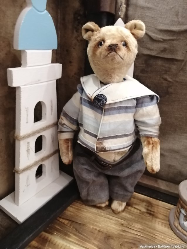Jerome sailor — Авторские мишки Тедди и друзья: фото (фото 5)