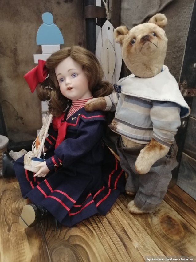 Jerome sailor — Авторские мишки Тедди и друзья: фото (фото 9)