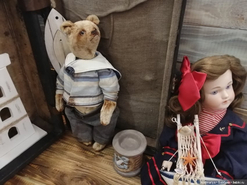 Jerome sailor — Авторские мишки Тедди и друзья: фото (фото 4)