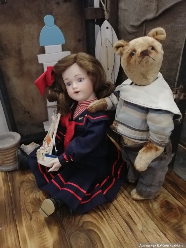 Jerome sailor — Авторские мишки Тедди и друзья: фото (фото 7)