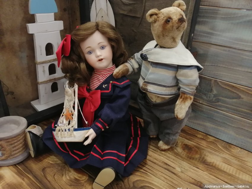 Jerome sailor — Авторские мишки Тедди и друзья: фото (фото 6)