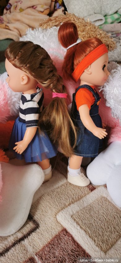 Две девочки зеленоглазки — Российские куклы Весна (фото 10)