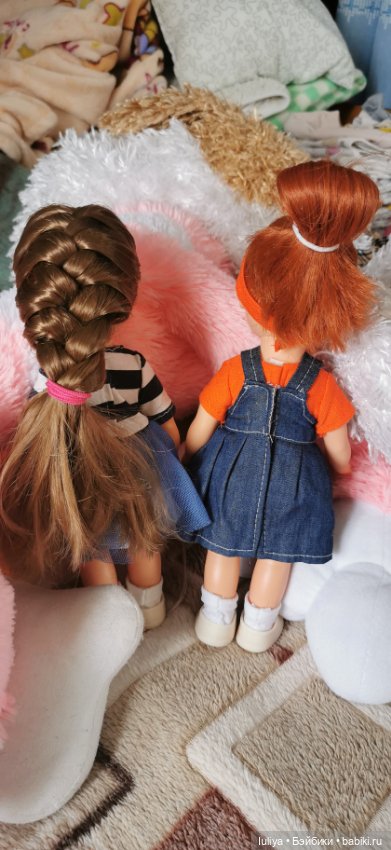 Две девочки зеленоглазки — Российские куклы Весна