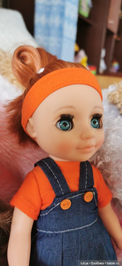 Две девочки зеленоглазки — Российские куклы Весна (фото 9)