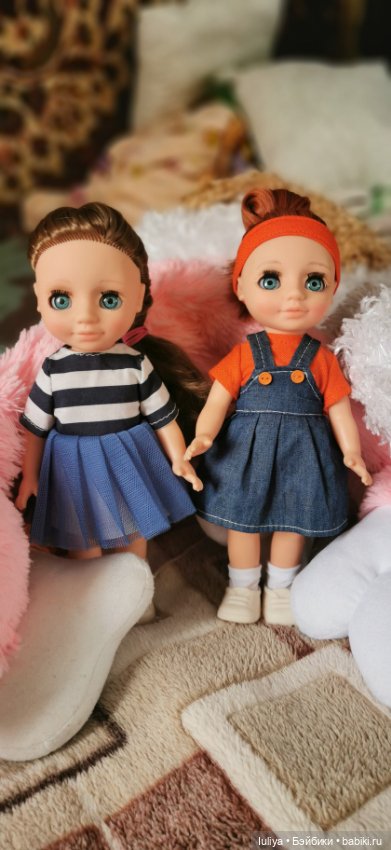Две девочки зеленоглазки — Российские куклы Весна (фото 5)