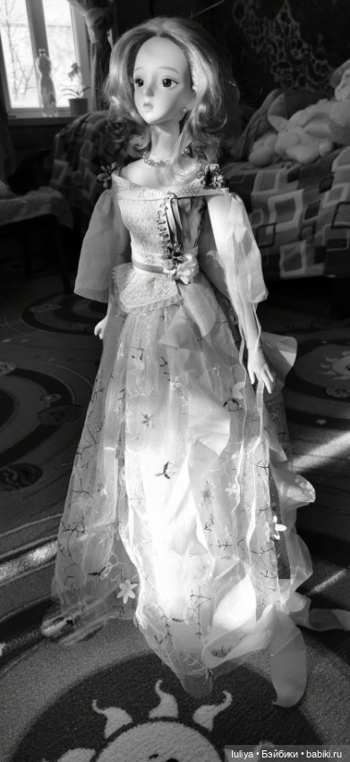 Небесноголубой наряд для Серебровласки (фото 6)