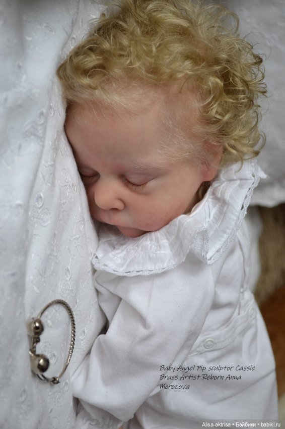 Пип - снежный Ангел. Кукла реборн Анны Морозовой