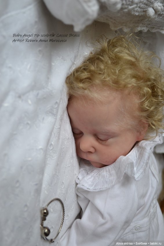 Пип - снежный Ангел. Кукла реборн Анны Морозовой (фото 10)