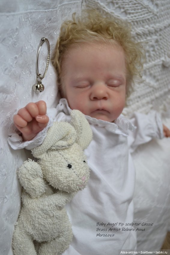 Пип - снежный Ангел. Кукла реборн Анны Морозовой