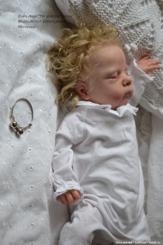 Пип - снежный Ангел. Кукла реборн Анны Морозовой
