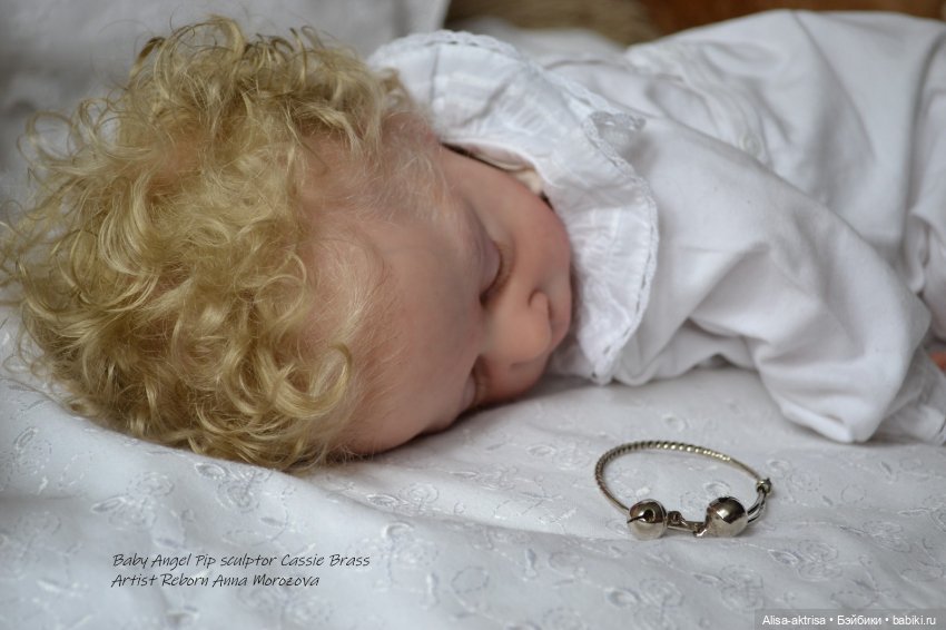 Пип - снежный Ангел. Кукла реборн Анны Морозовой