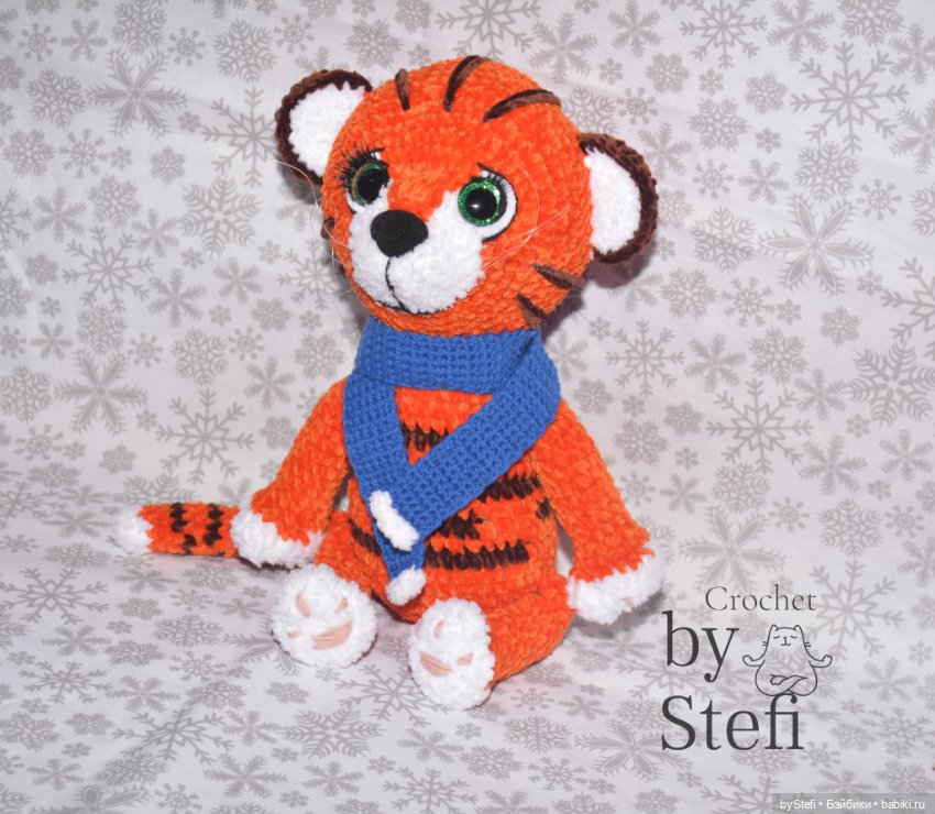 Застенчивый тигрик. Застенька. Символ 2022 (фото 6)