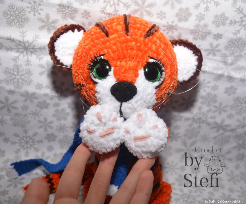 Застенчивый тигрик. Застенька. Символ 2022 (фото 10)