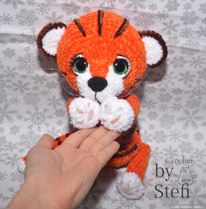 Застенчивый тигрик. Застенька. Символ 2022 (фото 3)