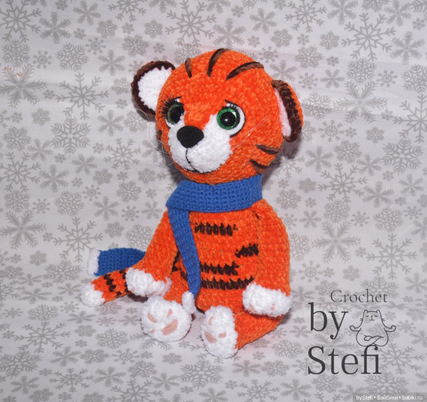 Застенчивый тигрик. Застенька. Символ 2022 (фото 9)