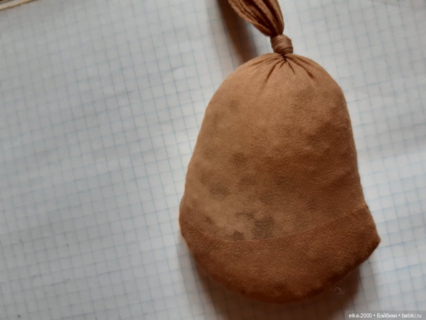 Как убрать остатки клея с головы куклы (фото 6)