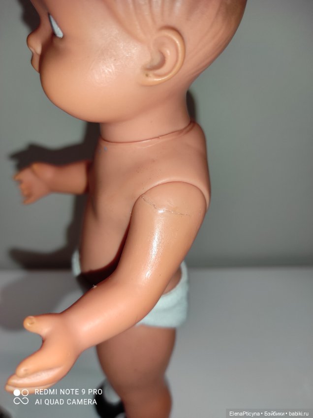 Прошу советов по ремонту винтажных резиновых кукол производства ГДР