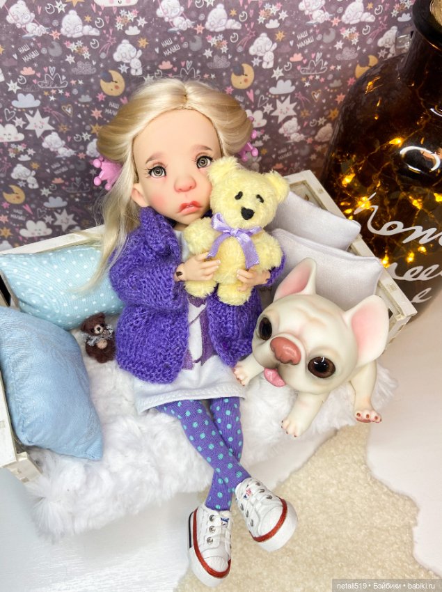 Ману и мишки. Куклы Филенко (фото 5)