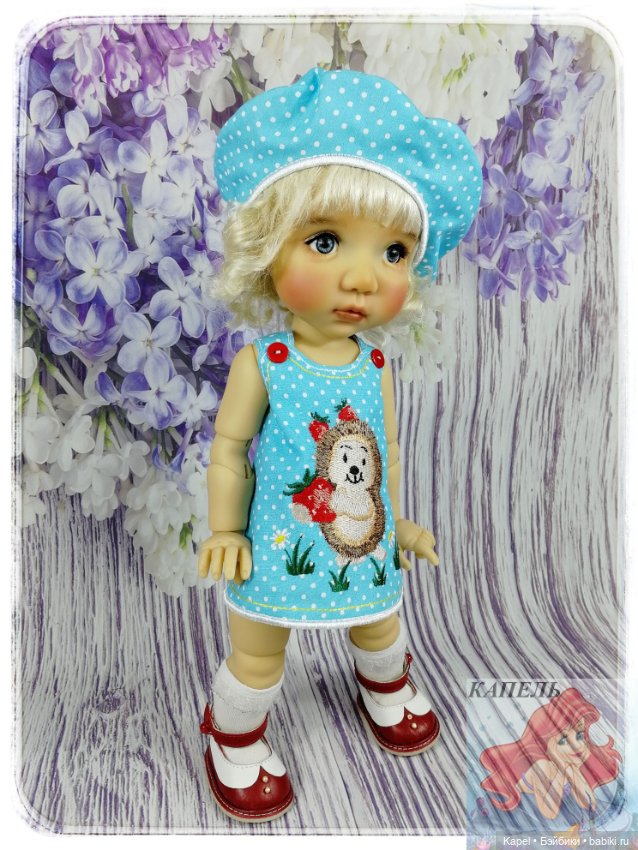 Одеваем новых куколок Meadow Dolls 15 in Mae / Aya (фото 7)