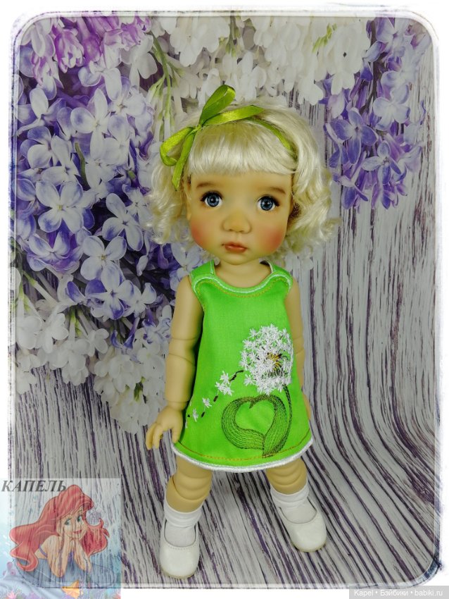 Одеваем новых куколок Meadow Dolls 15 in Mae / Aya