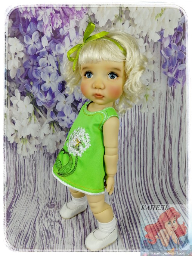Одеваем новых куколок Meadow Dolls 15 in Mae / Aya